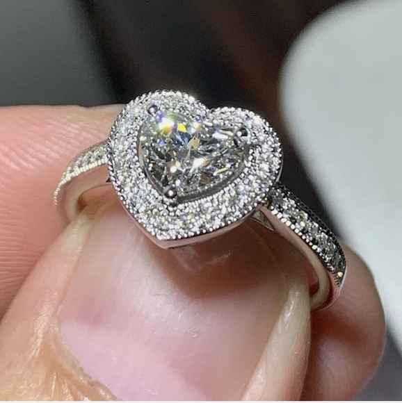 New Eternity Heart Ring - Picture 8 of 9